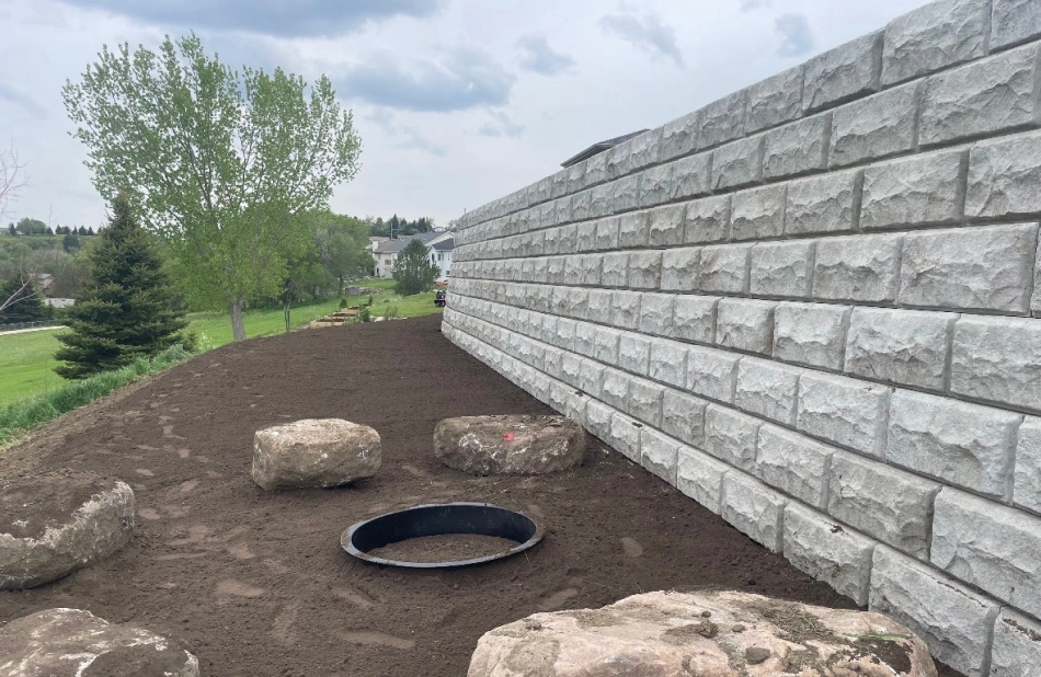 Retaining Wall Installation Retaining Wall Installation